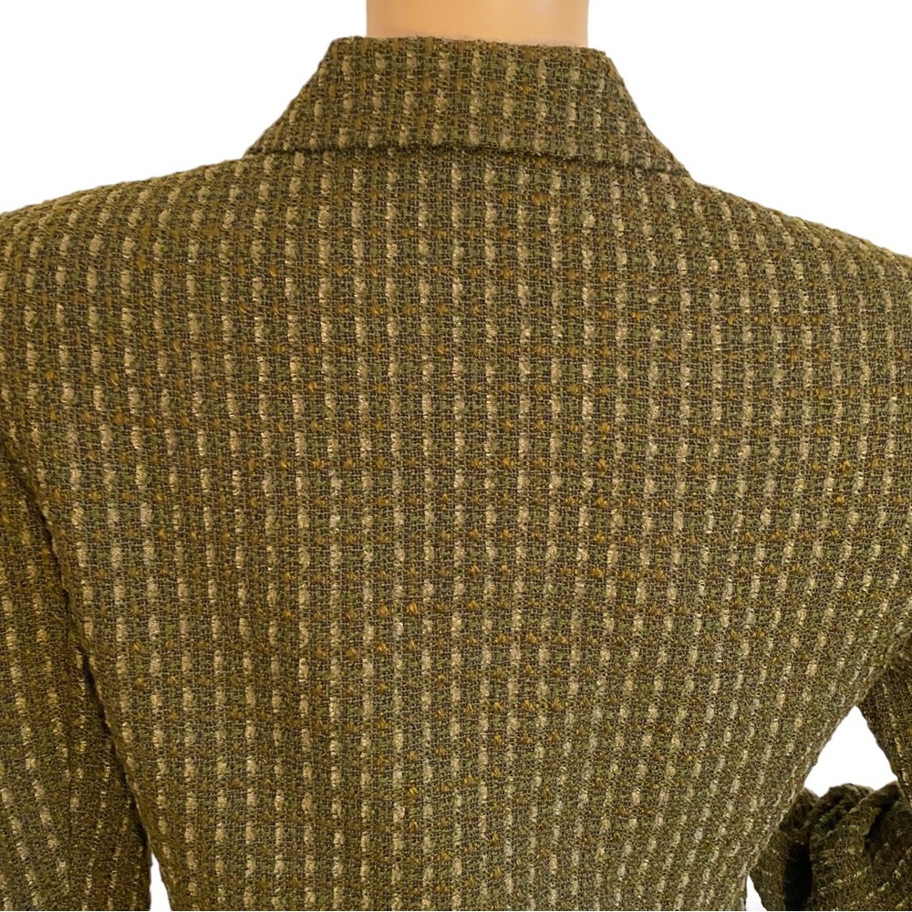 VINTAGE CARLISLE WOOL ZIP JACKET SZ 4 - Picture 9 of 16